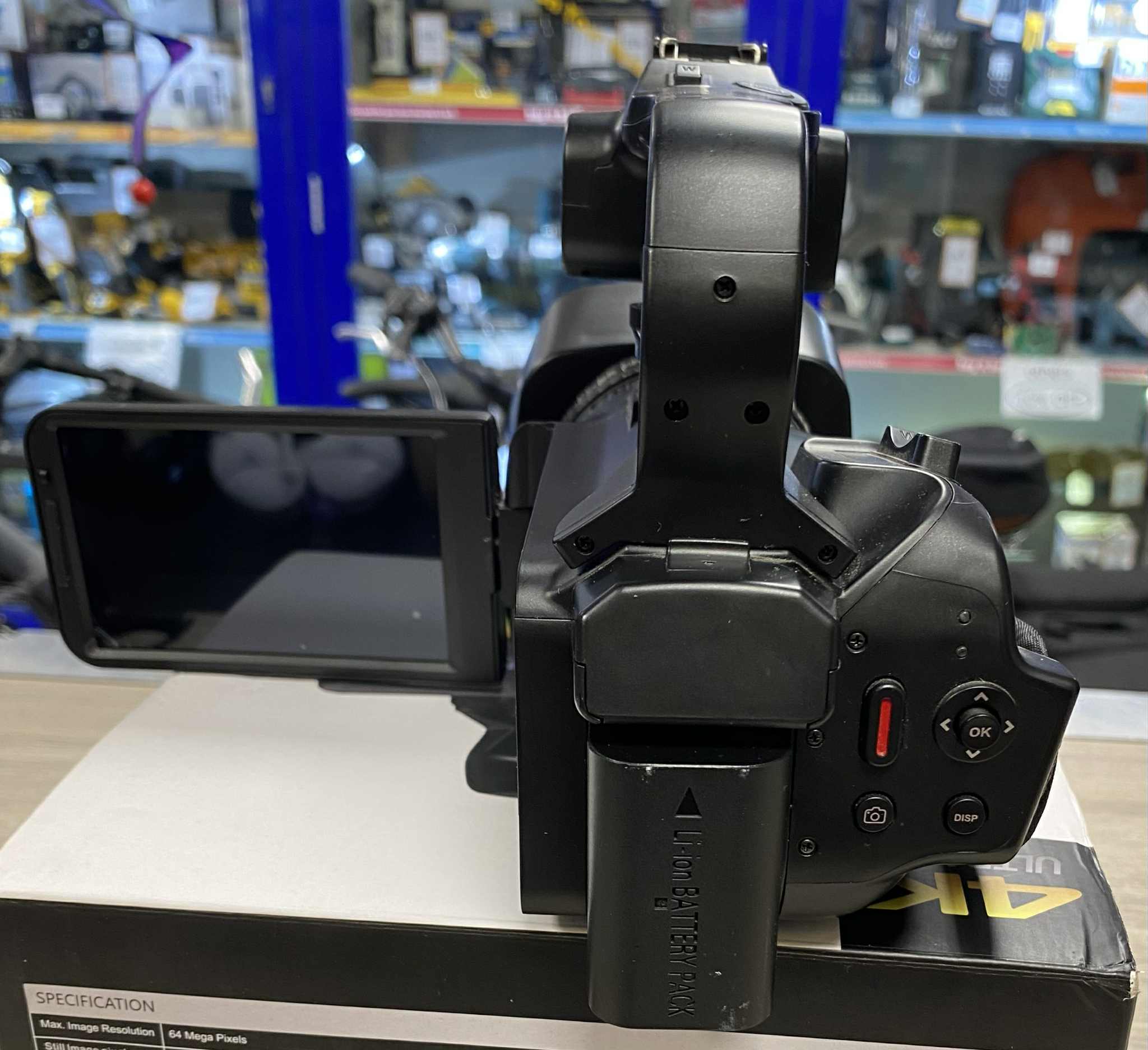 4K ULTRA HD Digital video camera recorder