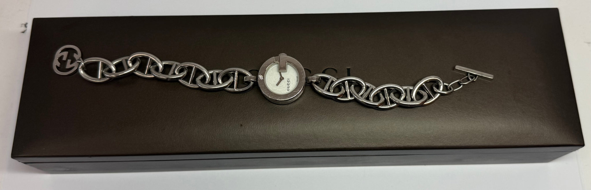Gucci Charm Bracelet Watches 107 Stainless Steel/stainless Steel