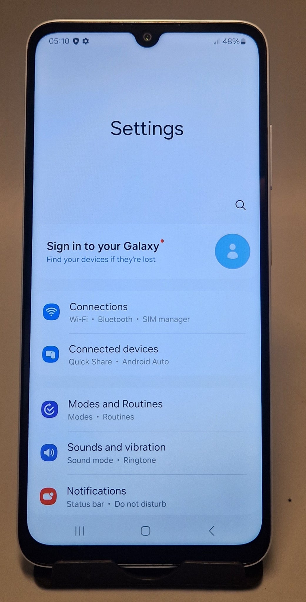 Samsung Galaxy A05s Dual Sim (4GB+64GB) Silver, Unlocked, Boxed