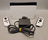 Switch Console, 64GB OLED + White Joy-Con, Unboxed
