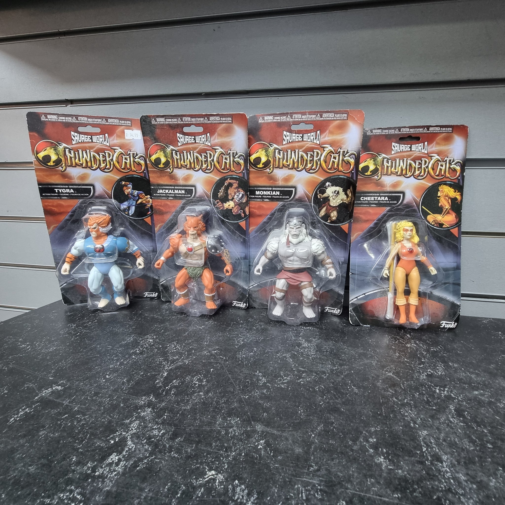 FUNKO Savage World Thundercats Wave 2 Complete Set