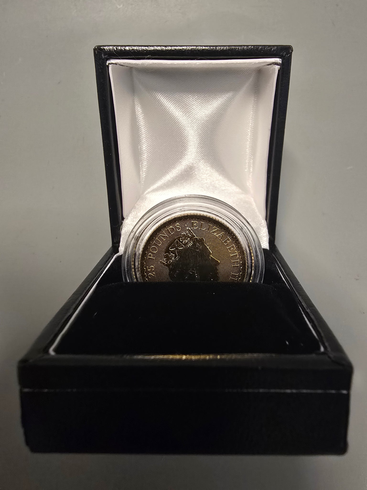 24ct Gold Coin 7.8G (999) Britannia 2021 1/4 oz Gold Bullion Coin