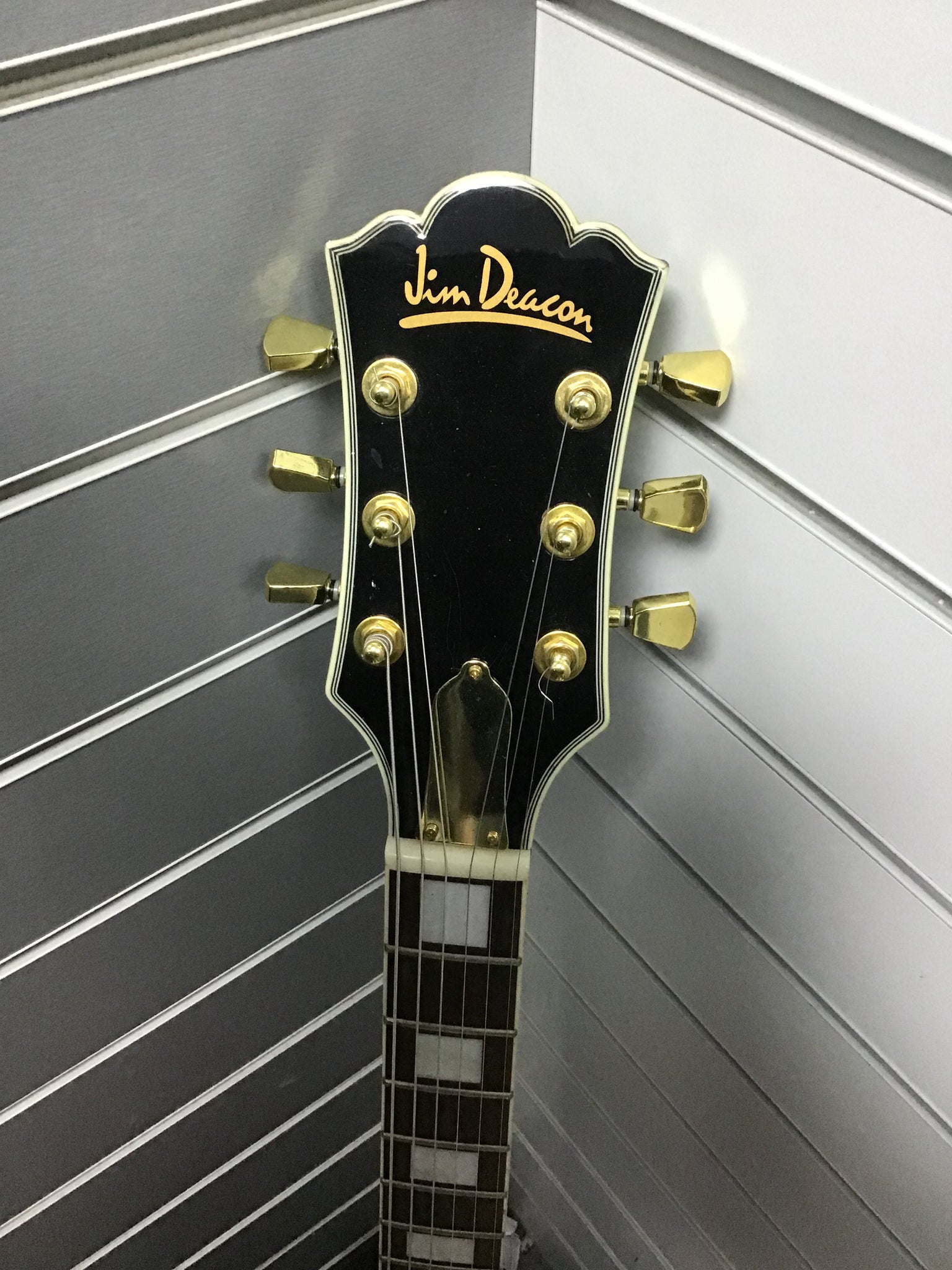 Jim Deacon D2SCR Electric Guitar - Black