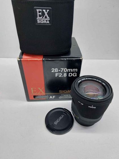Sigma EX 20 - 70 f2.8 DG AF lens NIKON FX.