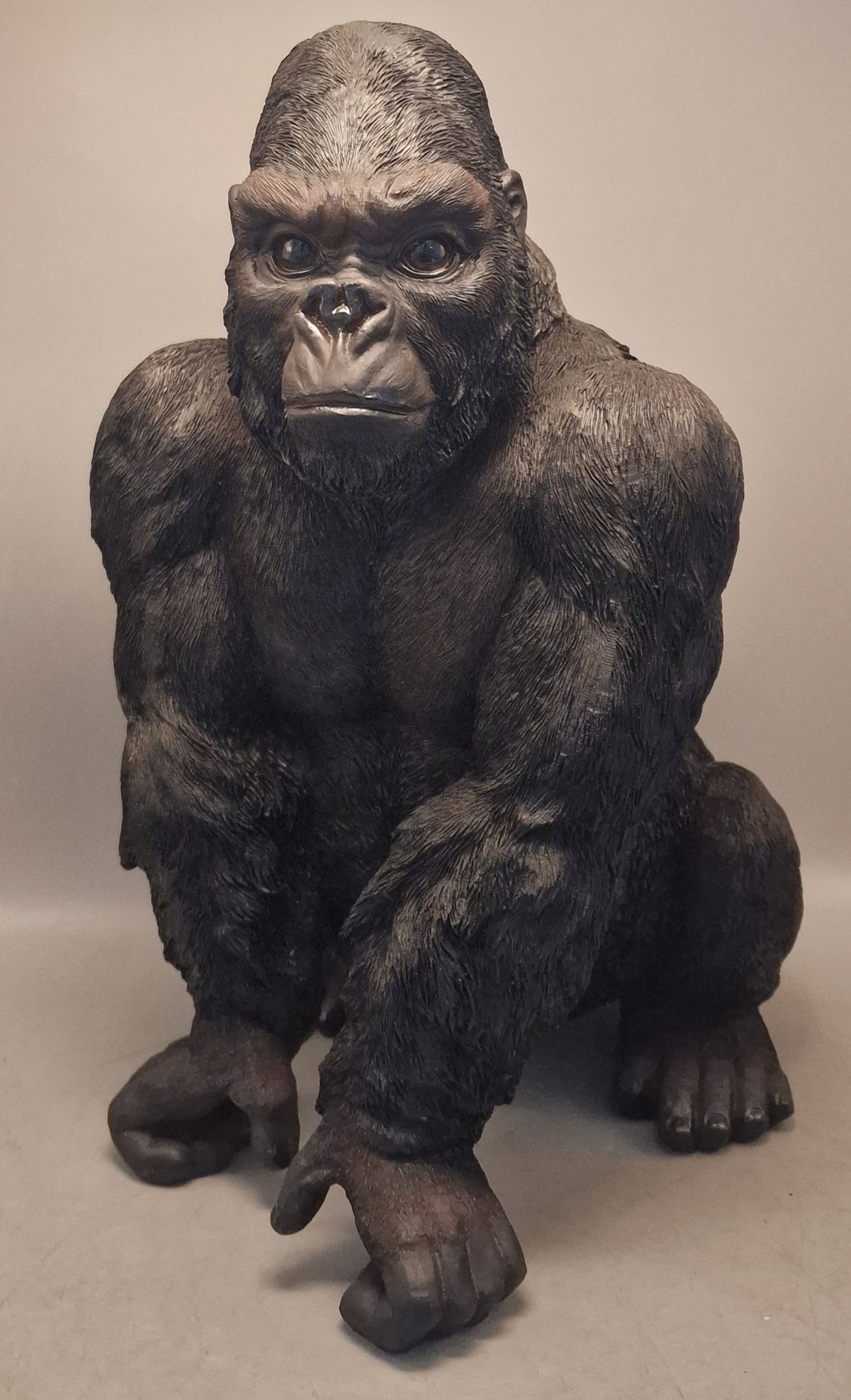 GORILLA MEDIUM STANDS AT 16'' HIGH BRAND NEW BOXED