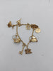 9CT Yellow Gold "21st Bday" Charm Bracelet - Approx. 8" Long - 15.29 Grams