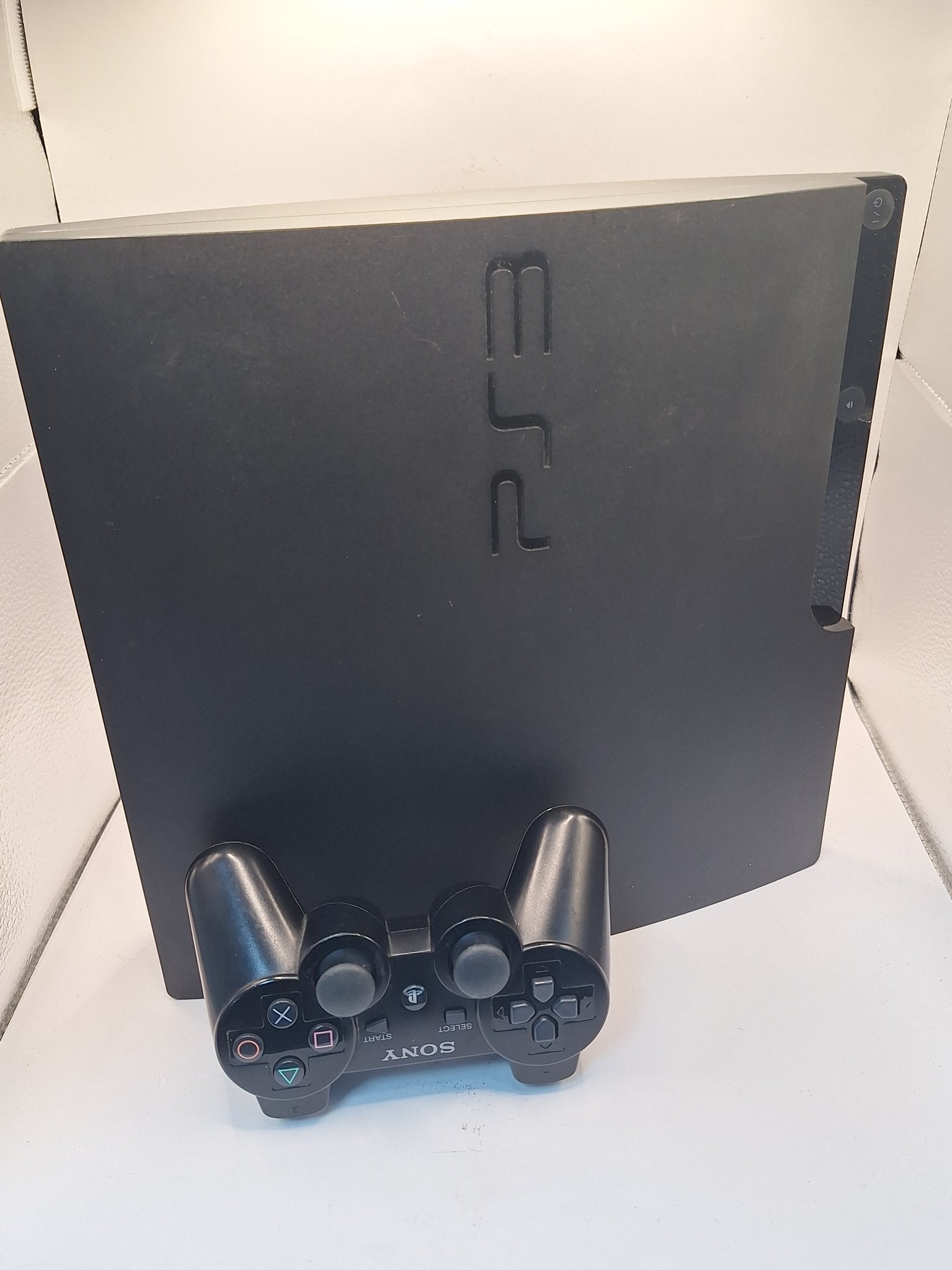 sony Playstation 3 Slim home gameing  Console, 256gb  black with pad and leads  256GB Unboxed