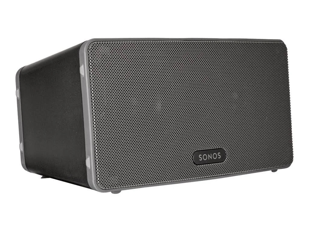 Sonos Play:3 - Speaker - Wireless - Ethernet, Fast Ethernet, Wi-Fi - 2-Way - Black (Grille Colour - Graphite) - For Sonos Playbar