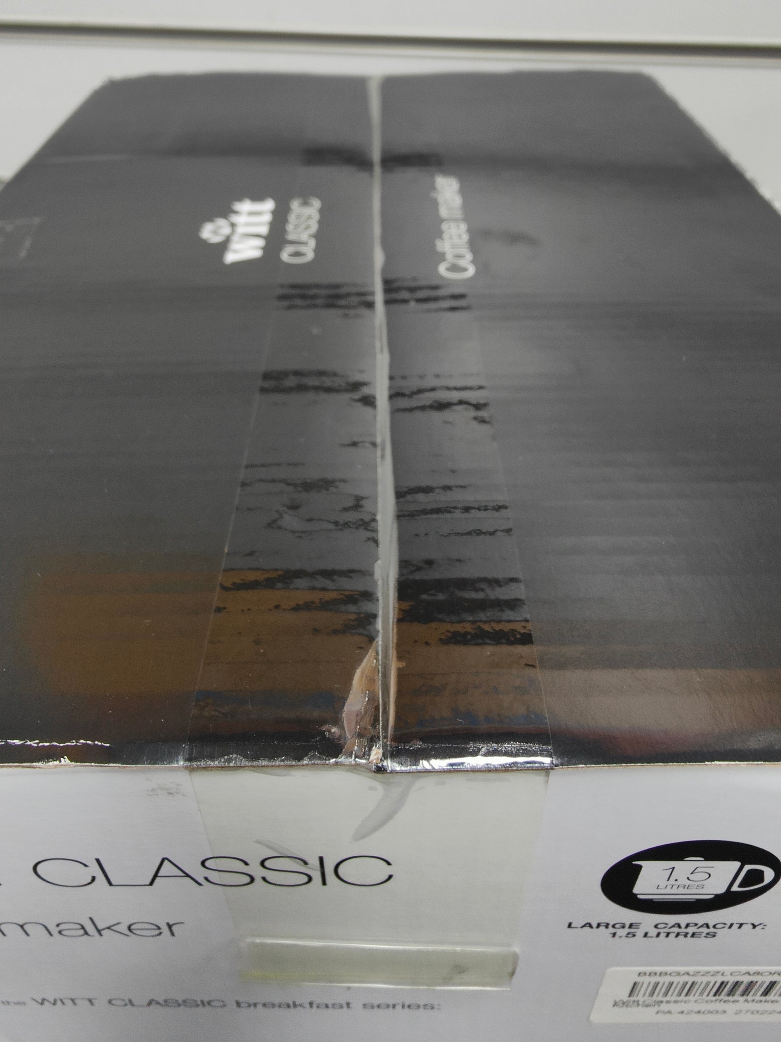 Witt WCC800B Classic Coffee Make Black, Plastic