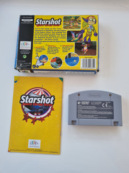 Starshot: Space Circus Fever (N64) - Boxed.