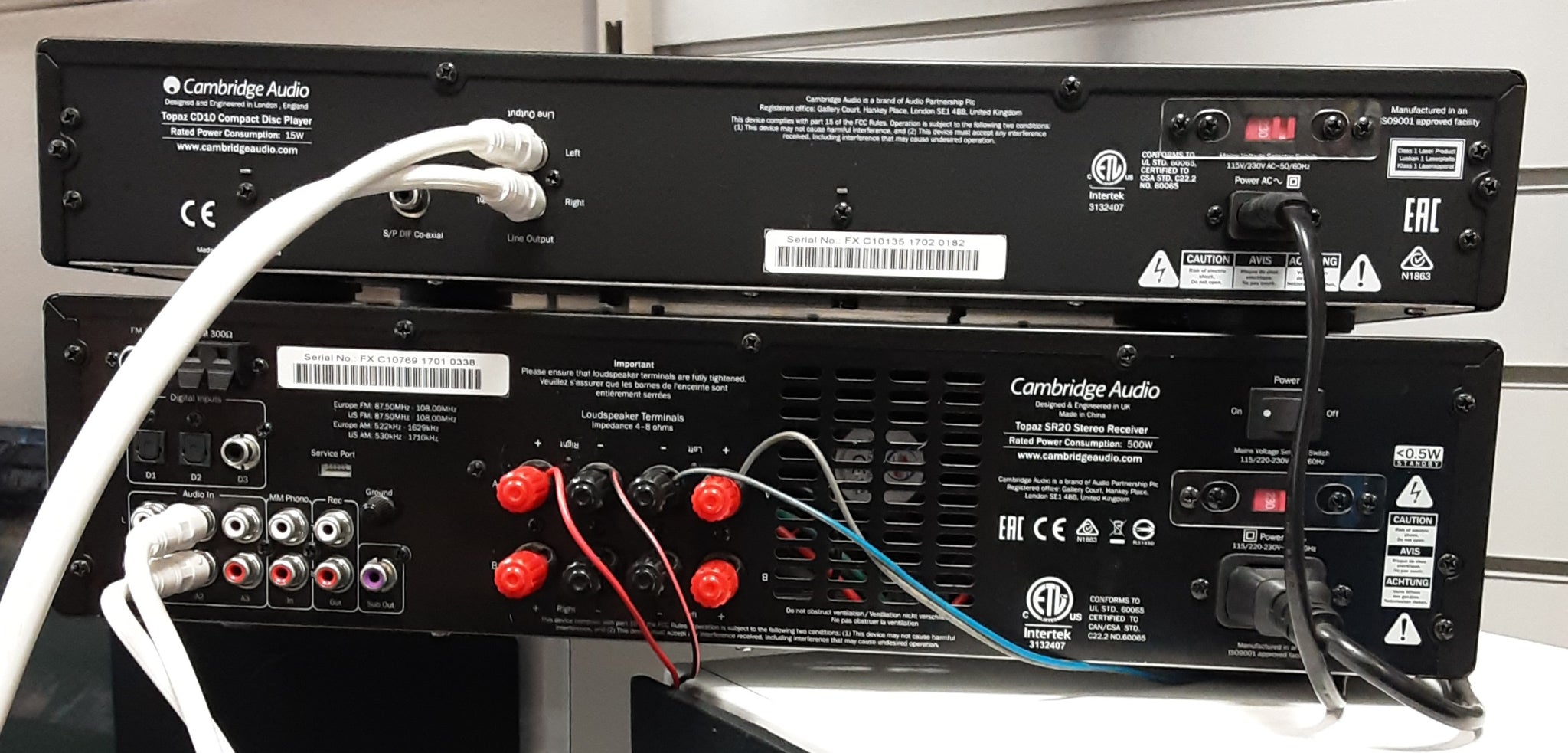 Cambridge Audio/Dali Speaker set