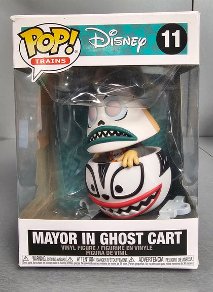 Funko Pop! Trains: The Nightmare Before Christmas Mayor in ghost cart #11 **Collection Only**