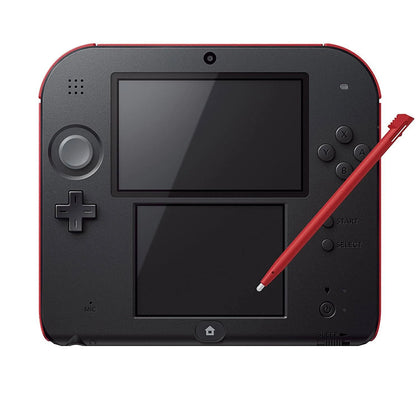 Nintendo 2DS Console red/white.