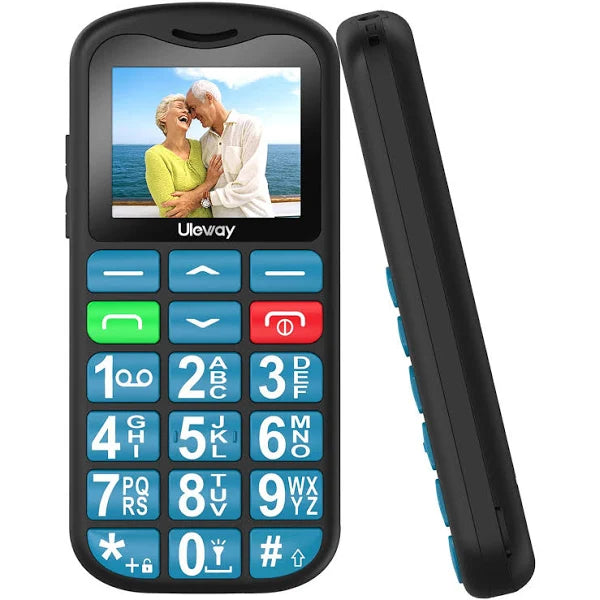 Uleway Big Button Mobile Phone for Elderly, Easy to Use Basic Mobile Phone