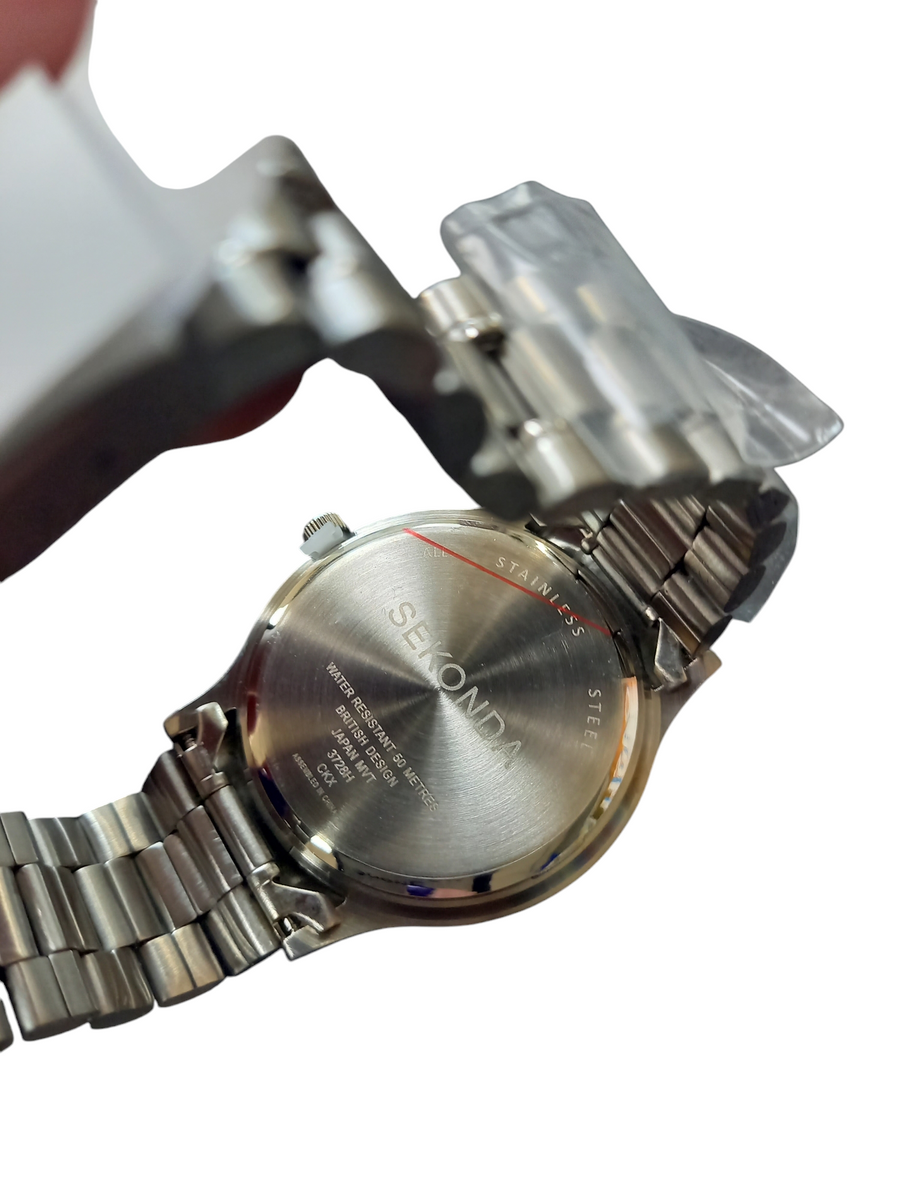 Sekonda Stainless Steel Mens Date Watch 3728 Cash Generator