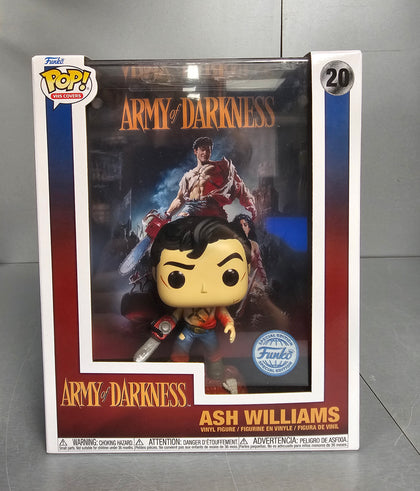 Ash Williams 20 Army of Darkness hmv Exclusive Funko Pop Vinyl DVD Cover