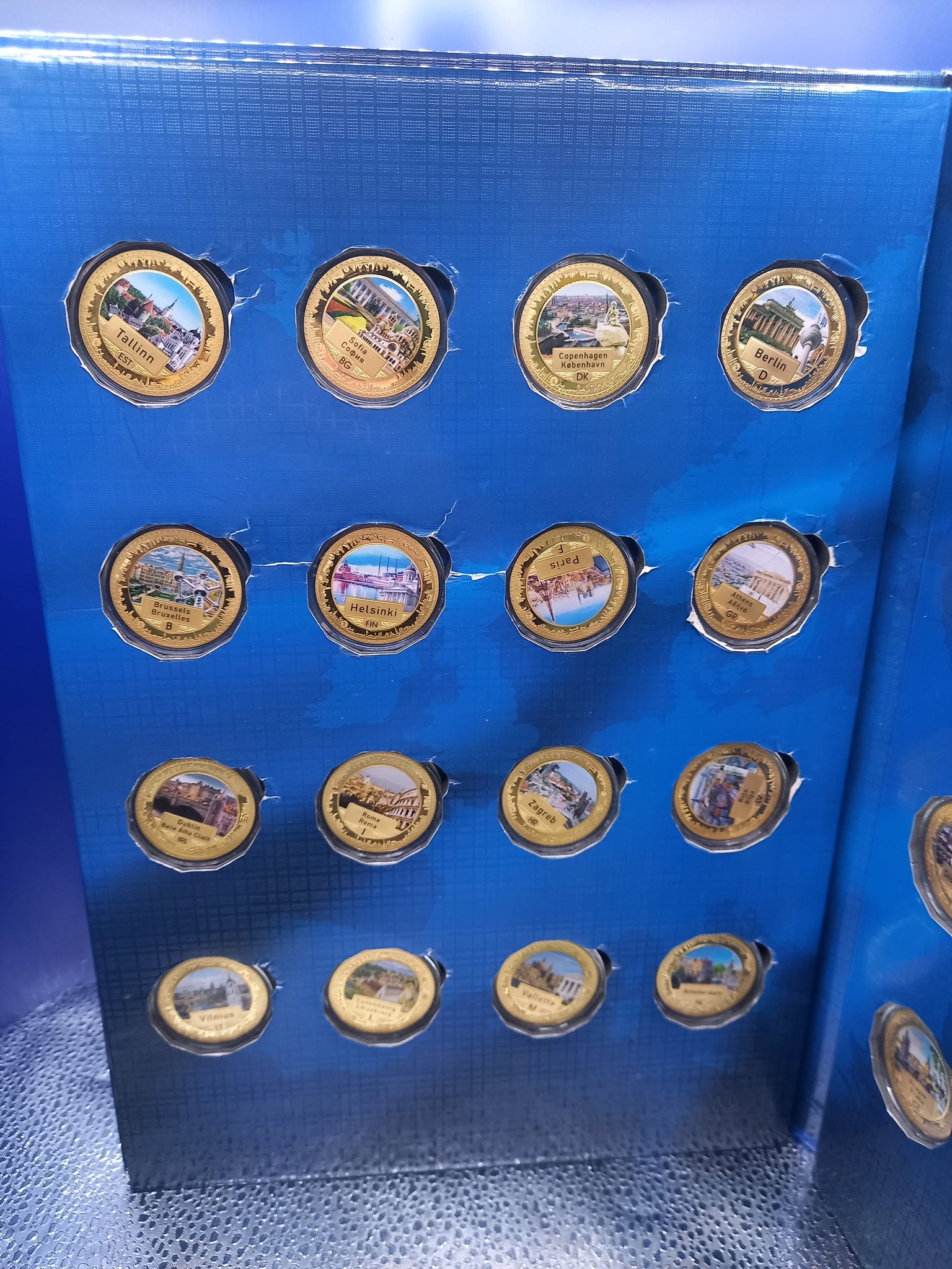 Capitals Of The European Union Commemorative Coin Collection