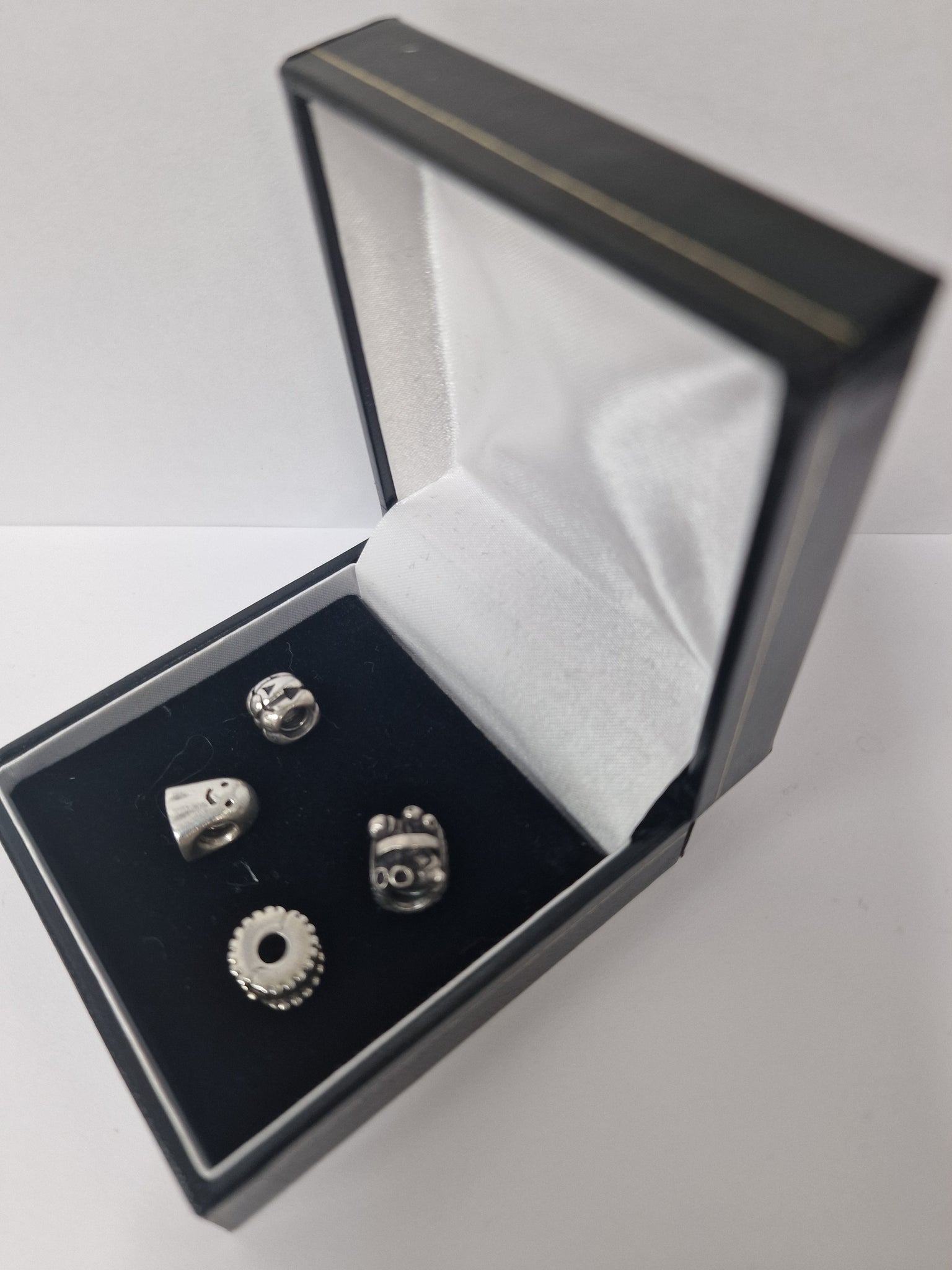 Silver SPOOKY 4 Charm Bundle ALE