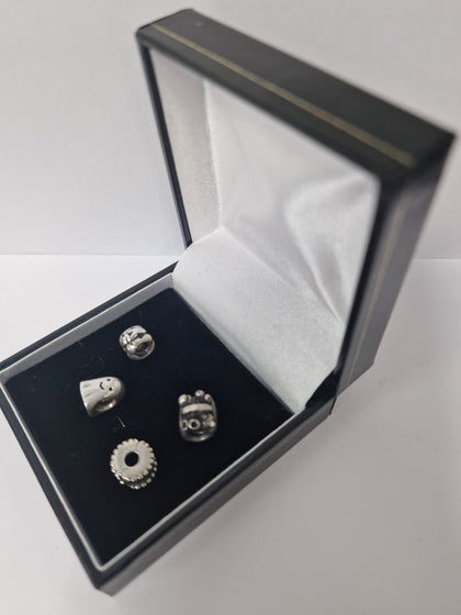 Silver SPOOKY 4 Charm Bundle ALE