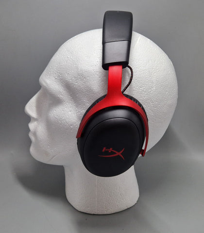 HyperX Cloud III Wireless Over-Ear Gaming Headset - Black/Red