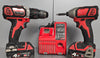 Milwaukee M18 BPP2Q-402C 18V 2 x 4.0Ah Li-Ion RedLithium Cordless Twin Pack