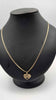 9ct Yellow Gold Anchor Mariner Chain Necklace With Special Mum Pendant - 18" Long - 8.09 Grams