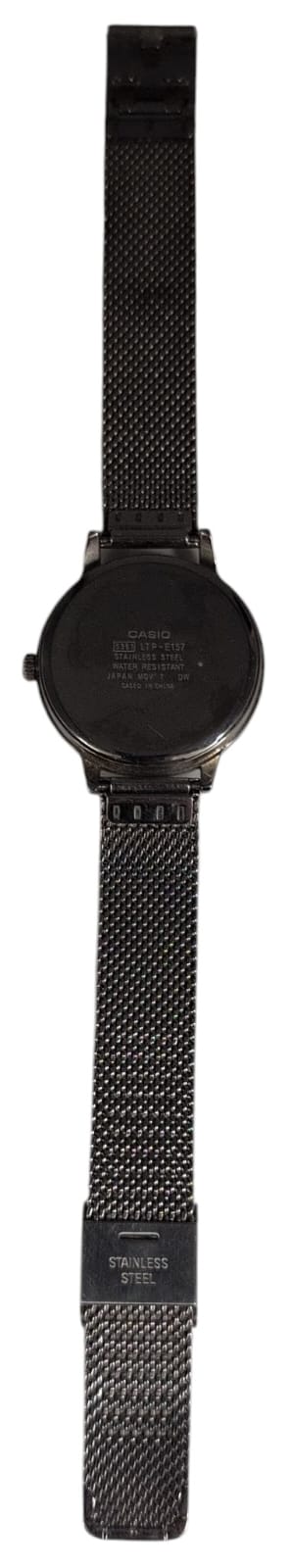 Casio LTP-E157 Silver Stainless Steel Watch "Collection Only"