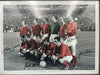 Manchester United FC 'The Busby Babes' Signed 1968 European Cup Winners Memorabilia *COLLECTION ONLY*