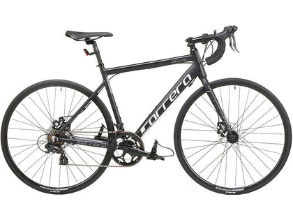 ** Collection Only ** Carrera Zelos Mens 14 Speed Road Bike Alloy Frame - Black ( 18 inch Frame )