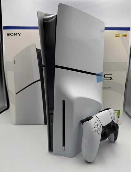 SONY PLAYSTATION 5 DISC EDITION, 1TB, WHITE, WITH WHITE CONTROLLER, BOXED