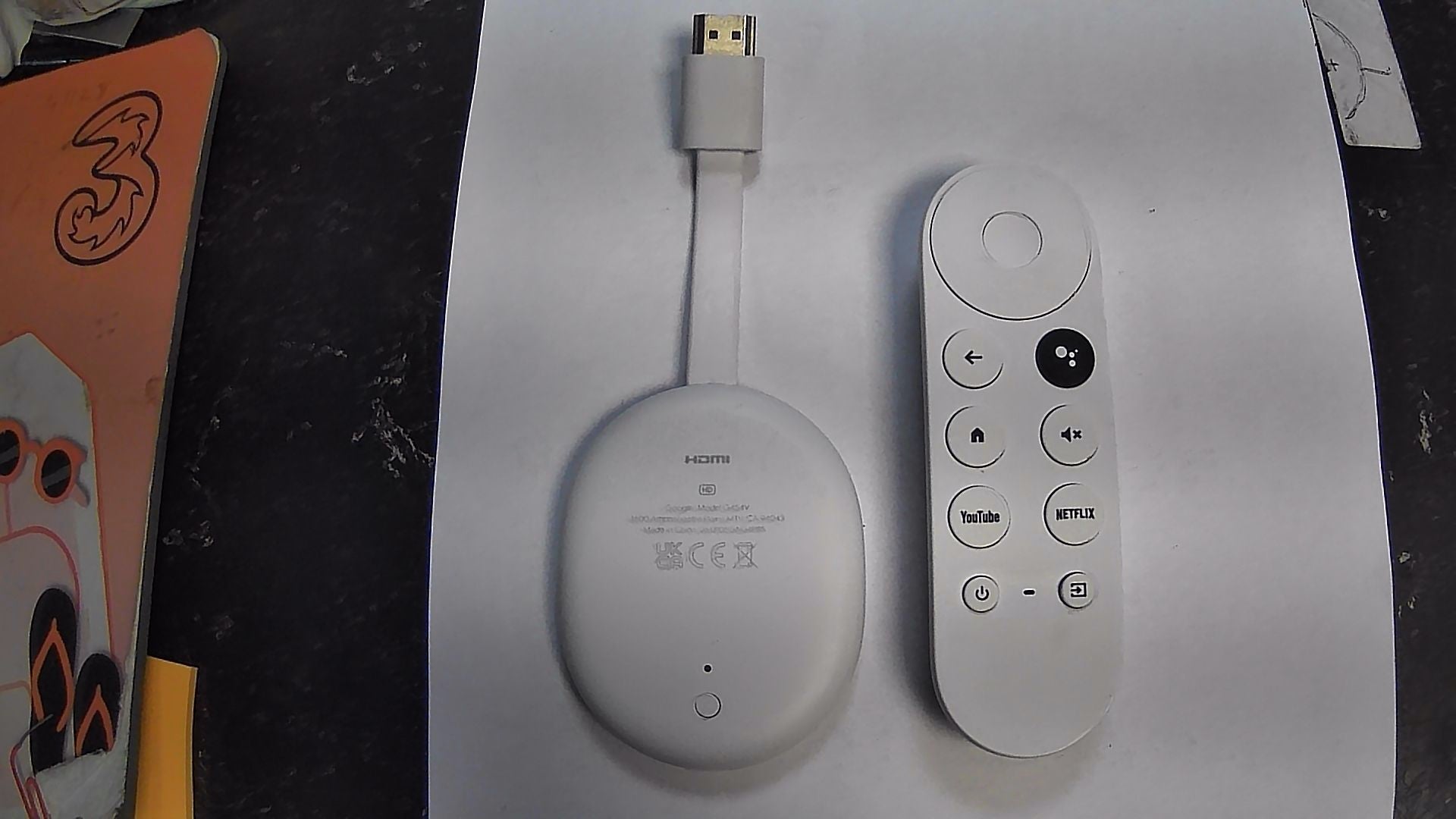 Google Nest Mini 2nd Gen & Chromecast/Remote for Google TV Bundle