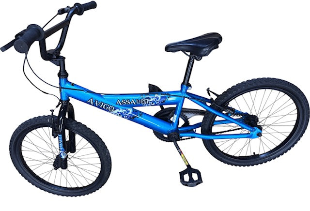 Avigio Assault 20" Blue BMX Style Bike **Store Collection Only**