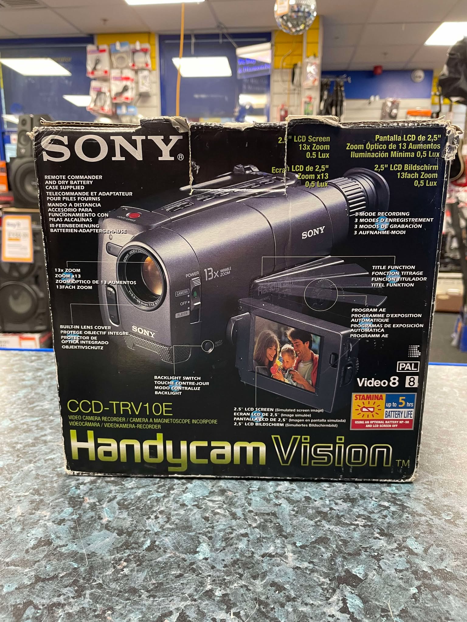 SONY HANDYCAM VISION - CCD-TRV10E