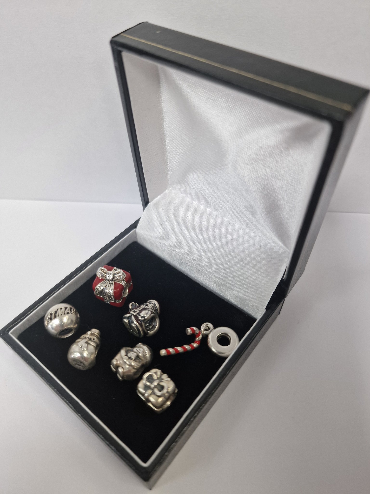 Silver 925 Christmas 7 Charm Bundle ALE