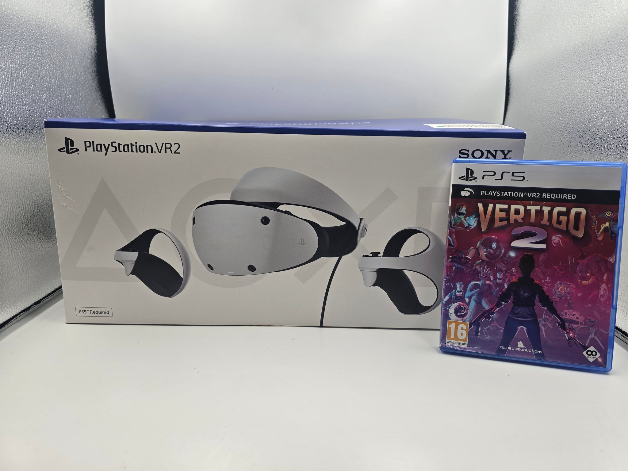 PlayStation VR2 W/ vertigo game