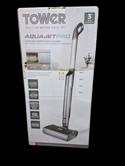 Tower AquajetPro Cordless Hard Floor Cleaner 7.2V **BRAND NEW BOXED**