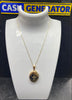 9ct Gold Chain and Locket 3.8g 20"