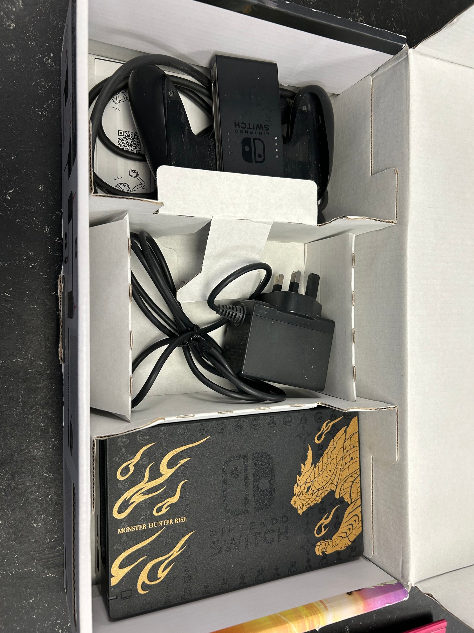 Nintendo Switch Console - Monster Hunter Rise Edition