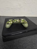 ps4 with controller, camouflage controller