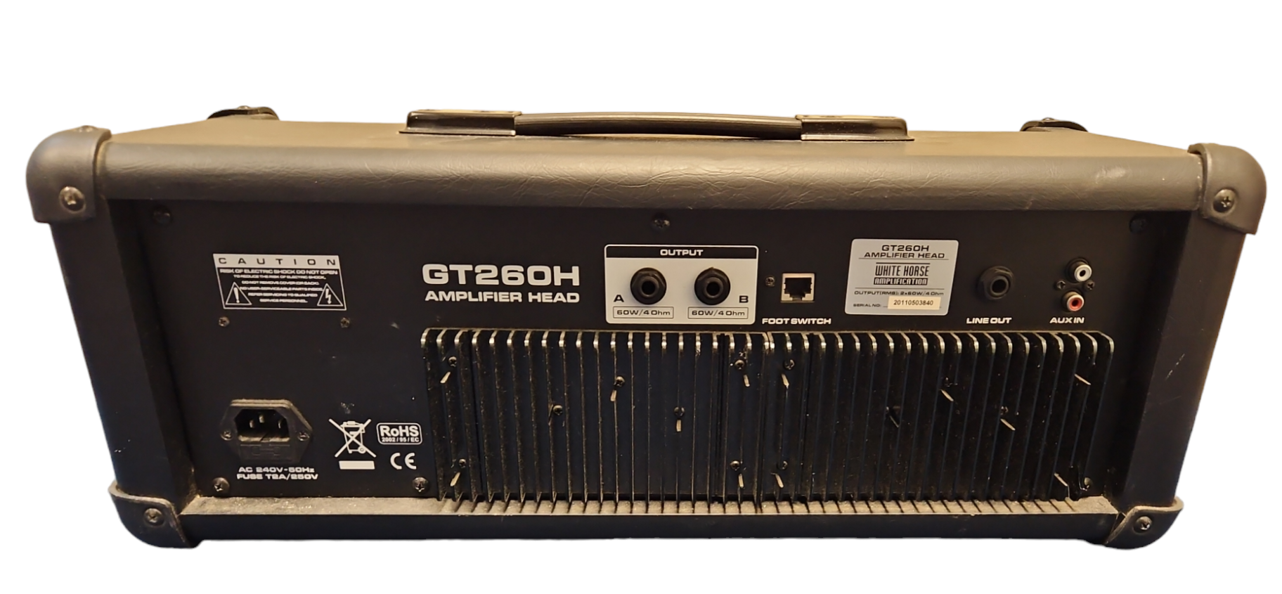 *Sale*White Horse Gt260h Amplifier Head *Collection Only*