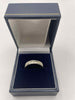 9ct Yellow & White Gold  Flat Shape Wedding Ring