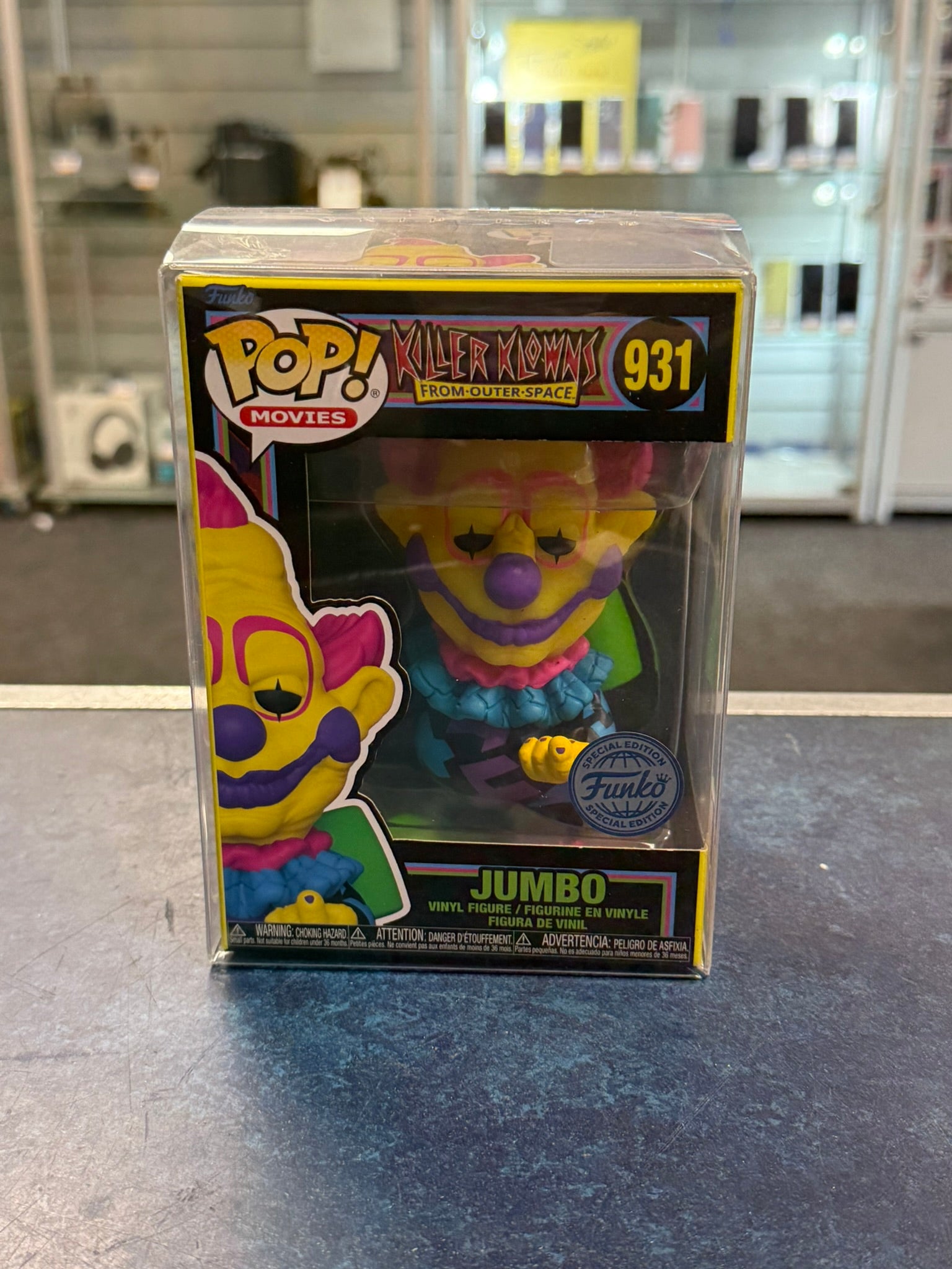 funko pop killer klowns jumbo backlight 931