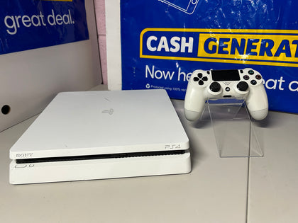 Playstation 4 Slim Console, 500GB White, Unboxed
