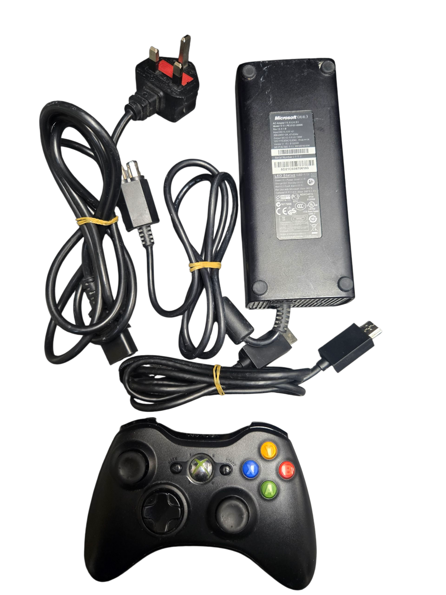 Microsoft Xbox 360  Console + 9 games