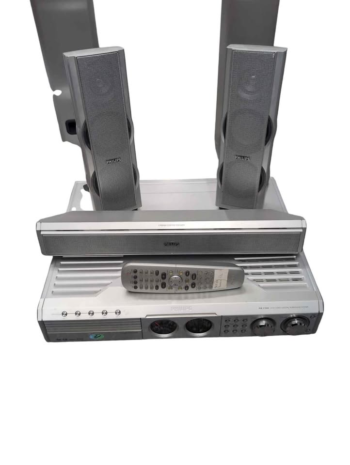 **COLLECTION ONLY** Phillips MX5700D DVD Video Digital Surround System With 5 Disc Changer, 3 Speakers & 2 Subwoofers