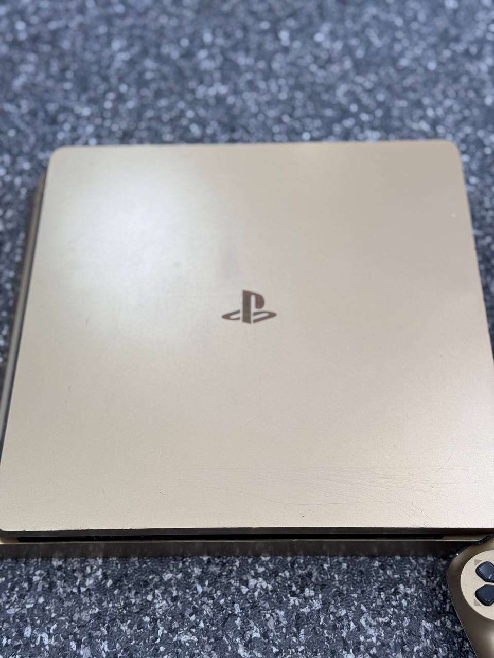 Playstation 4 Slim Console, 500GB Gold With Gold Pad ** Collection Only - Wythenshawe **