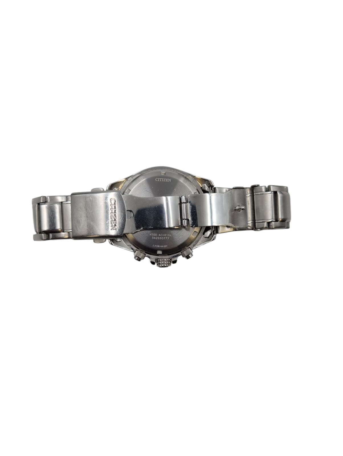 Citizen H500-ADXR Stainless Steel Bracelet Watch with Spare Links and Box
