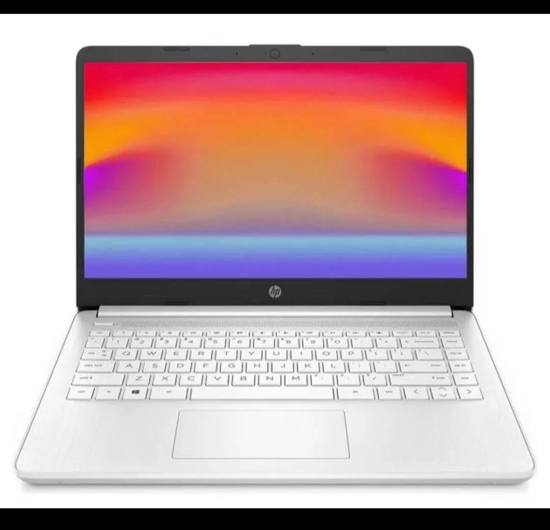 Hp Stream 14s-dq0508sa 14" Laptop - Intel Celeron , 128 Gb Ssd, White
