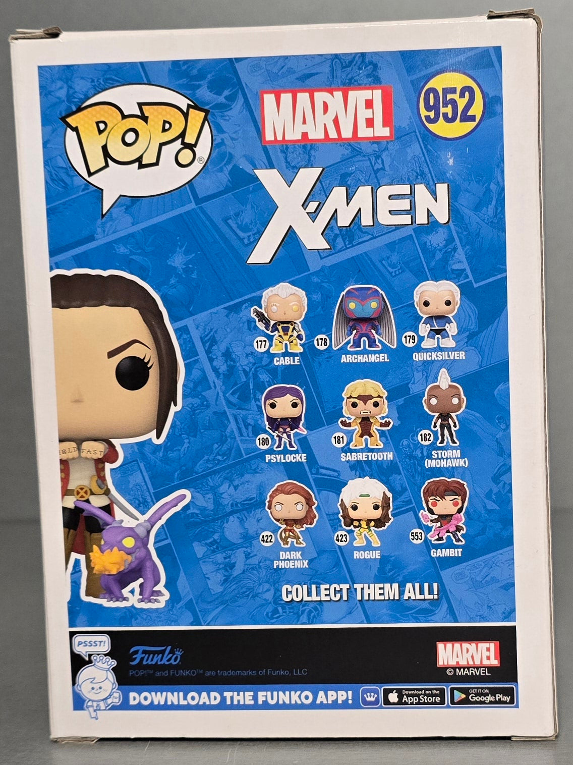 MARVEL KATE PRYDE WITH LOCKHEED FUNKO POP! VINYL FIGURE #952