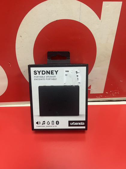 Urbanista Sydney 36773 Portable Bluetooth Speaker - Midnight Black, B